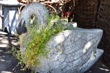 French swan mid-century garden planters