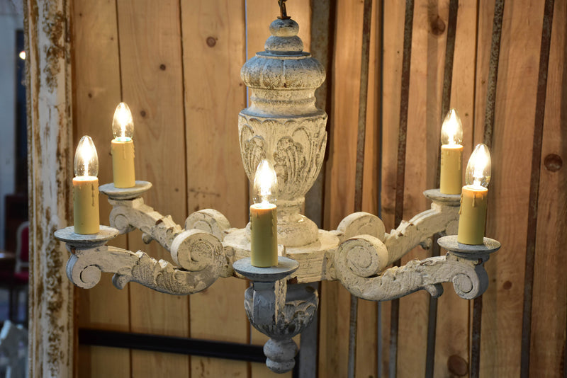 Early 20th century carved French lustre