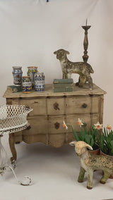 Antique Italian apothecary jar - El indum 9¾"