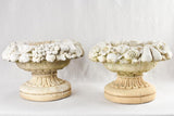 Pair of fruit cup planters 18½"