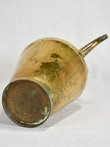 Retro Brass Water Pitcher with Rivets