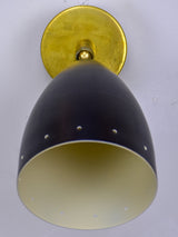 Pair of Stilnovo wall sconces - black