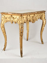 Rustic eighteenth-century regency console table