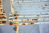 19th century Arras garden armchairs (two pairs available)