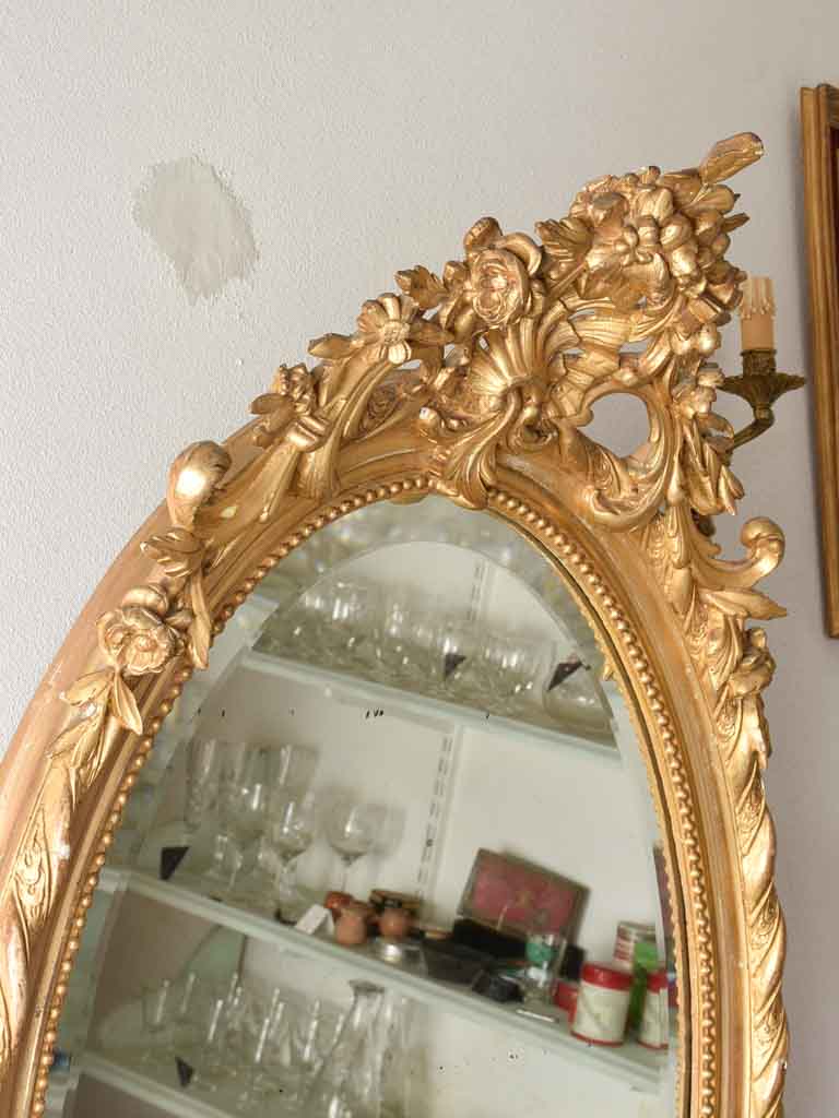 Historic 19th Century gilded mirror