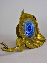 Isabelle Richard Faure fish lamp with blue agate