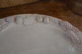 Large round platter – acorns, pinecones and walnuts