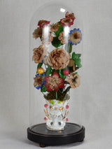 Nineteenth-century fabric bridal bouquet display