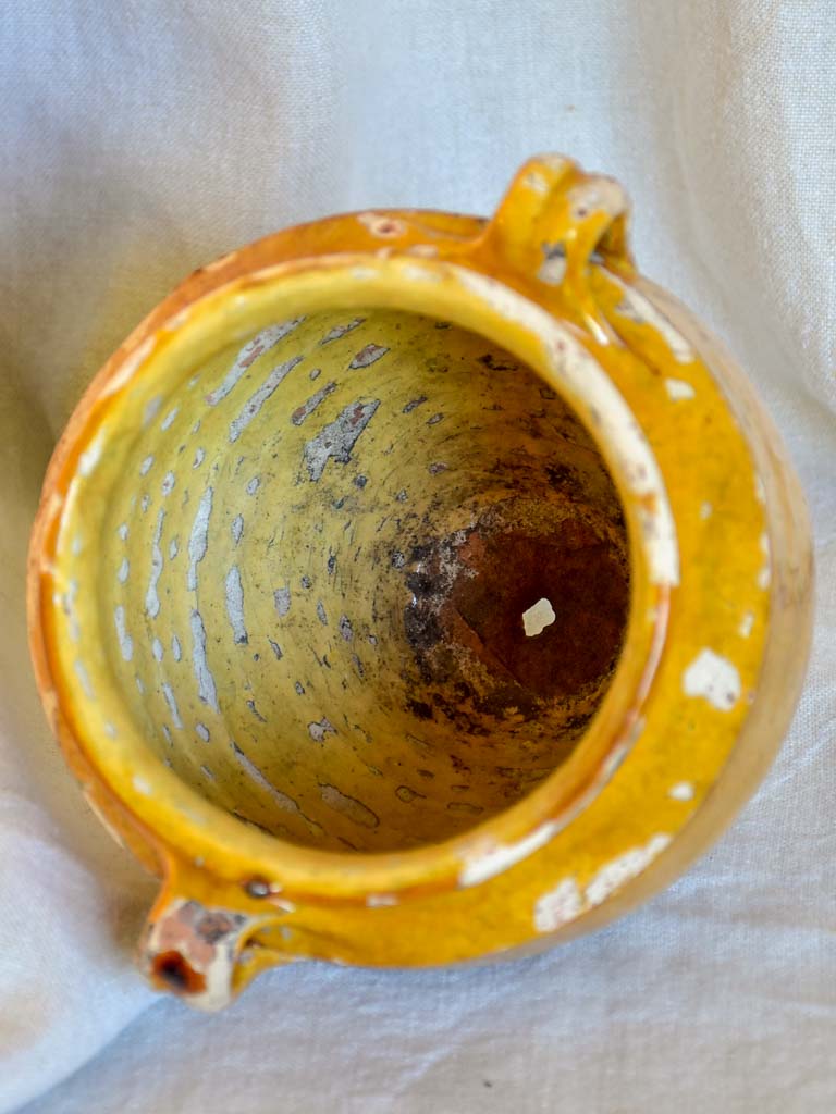 19th Century French confit pot 8¼"
