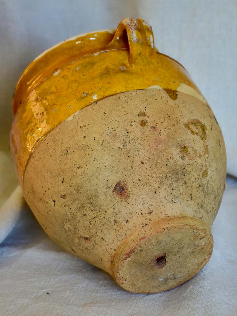 19th Century French confit pot 8¼"