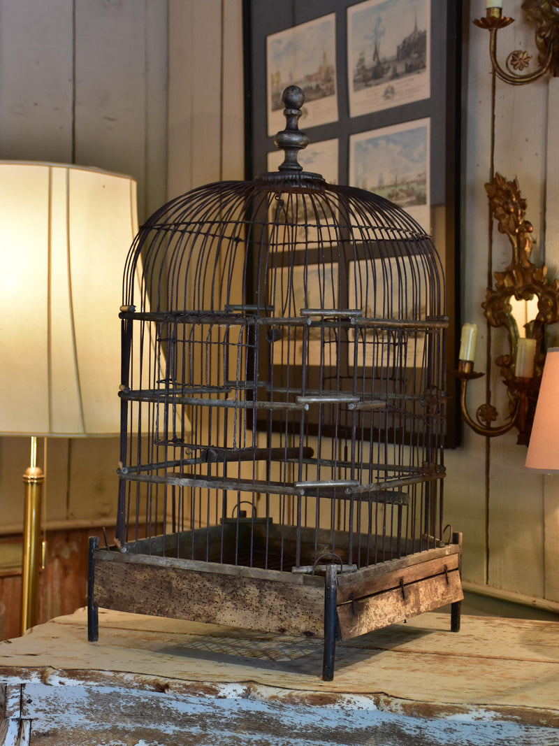 Antique French birdcage