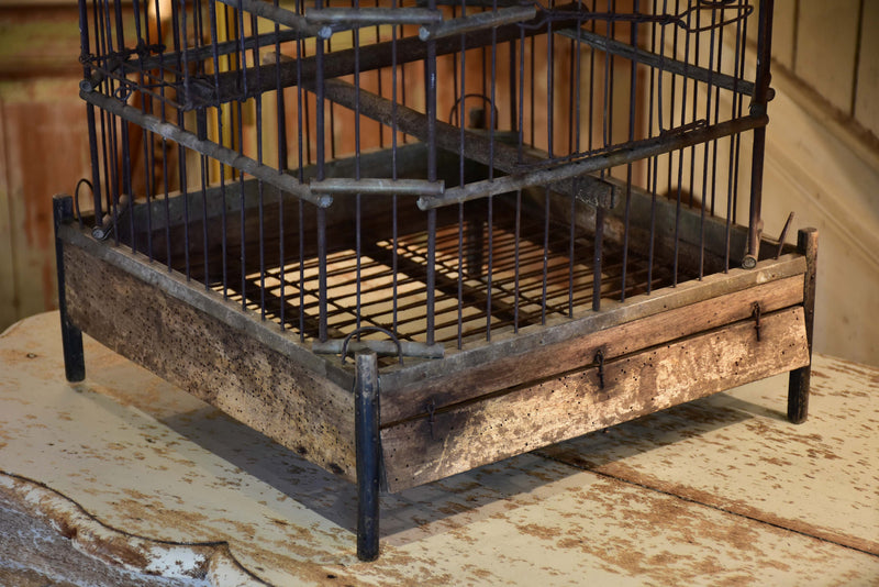 Antique French birdcage