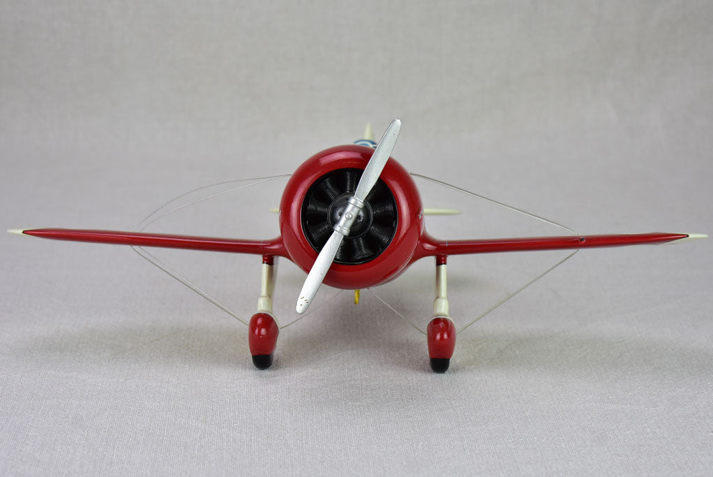 Red toy racing plane -  Gee Bee Model R Super Sportster
