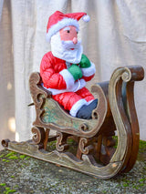 Historic wooden Christmas sleigh