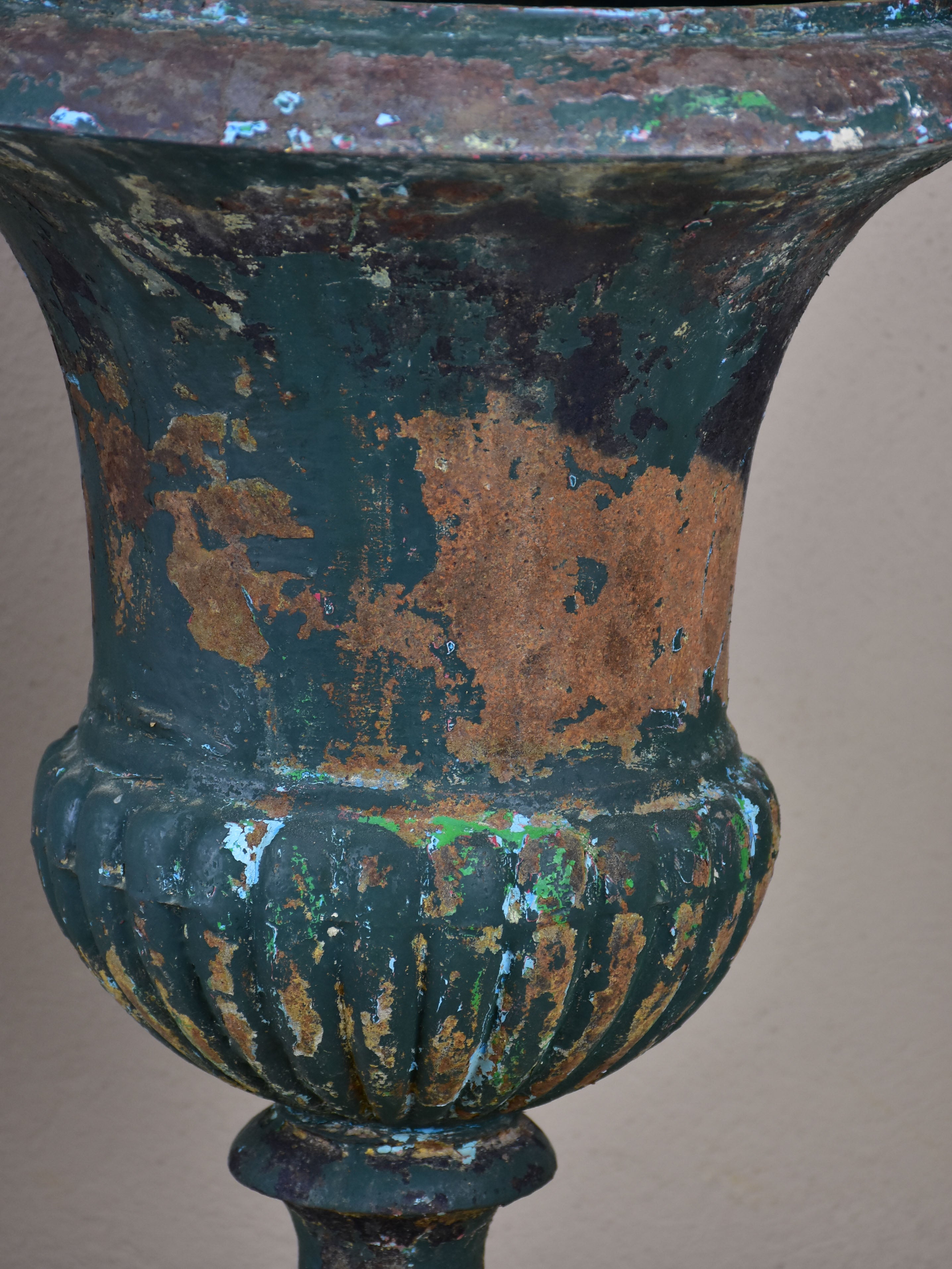 Pair of 19th-century French garden urns