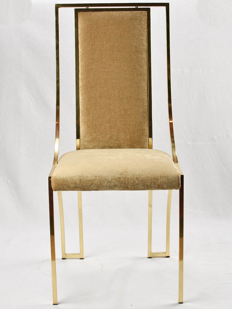 Set of 8 vintage Italian dining chairs