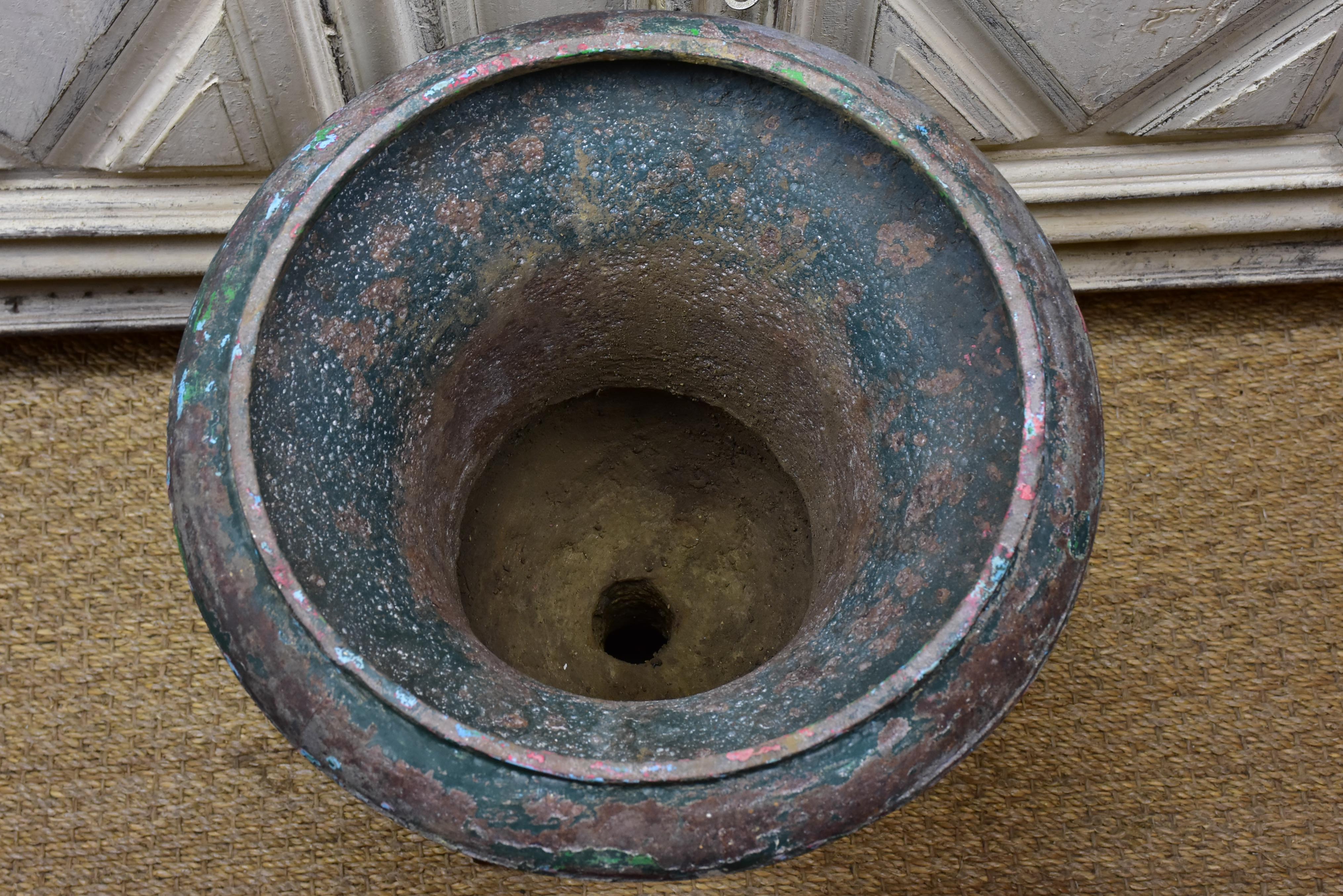 Pair of 19th-century French garden urns