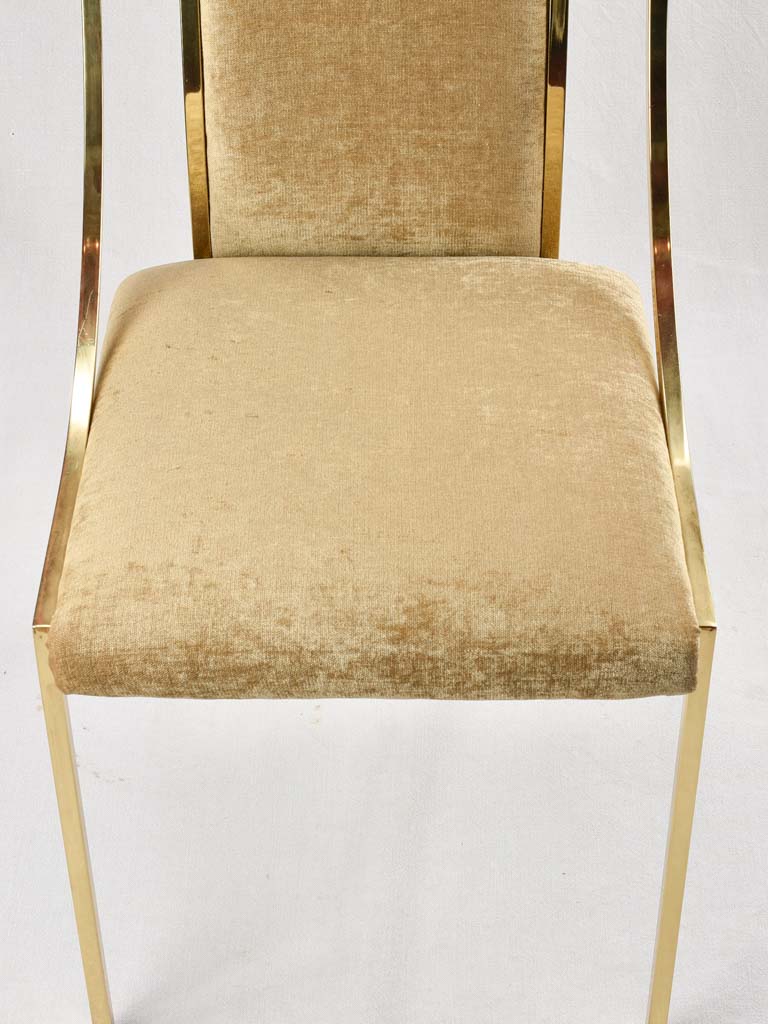 Set of 8 vintage Italian dining chairs