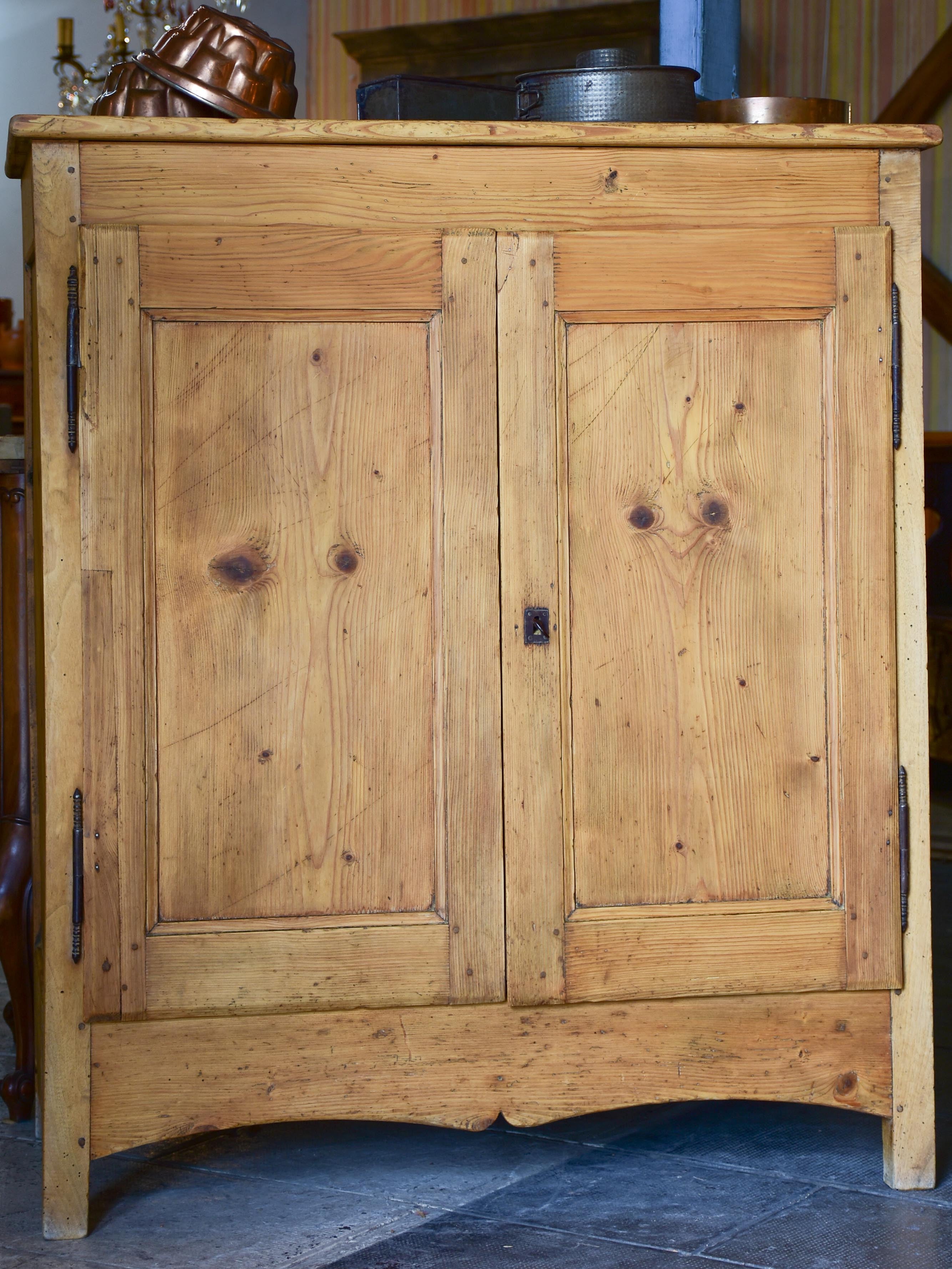 Late 19th century rustic French kitchen buffet