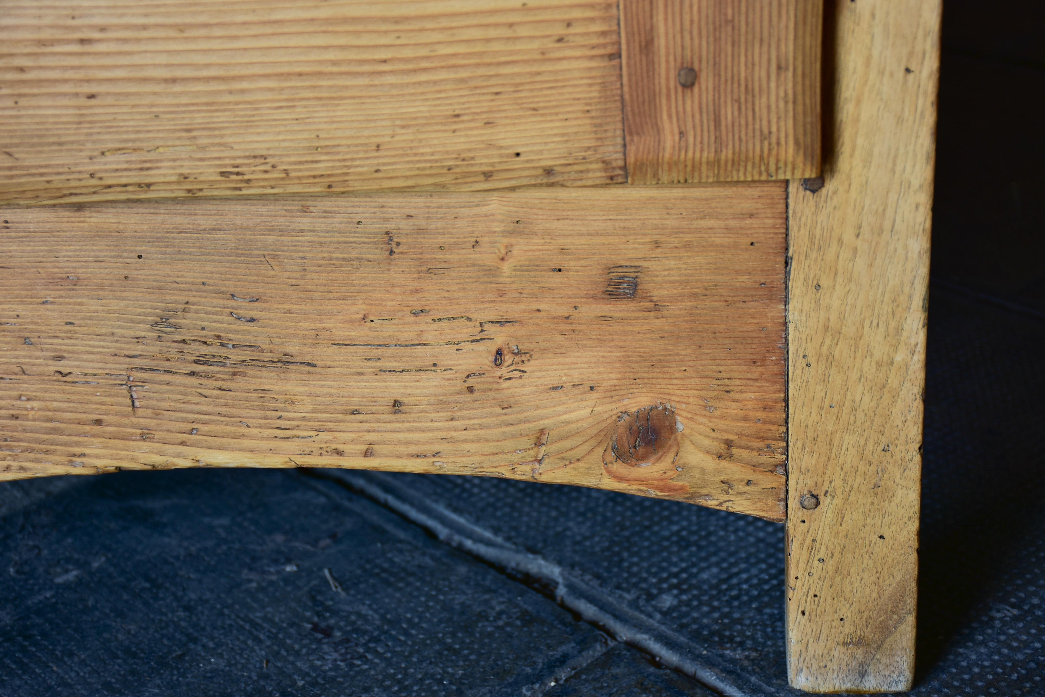 Late 19th century rustic French kitchen buffet