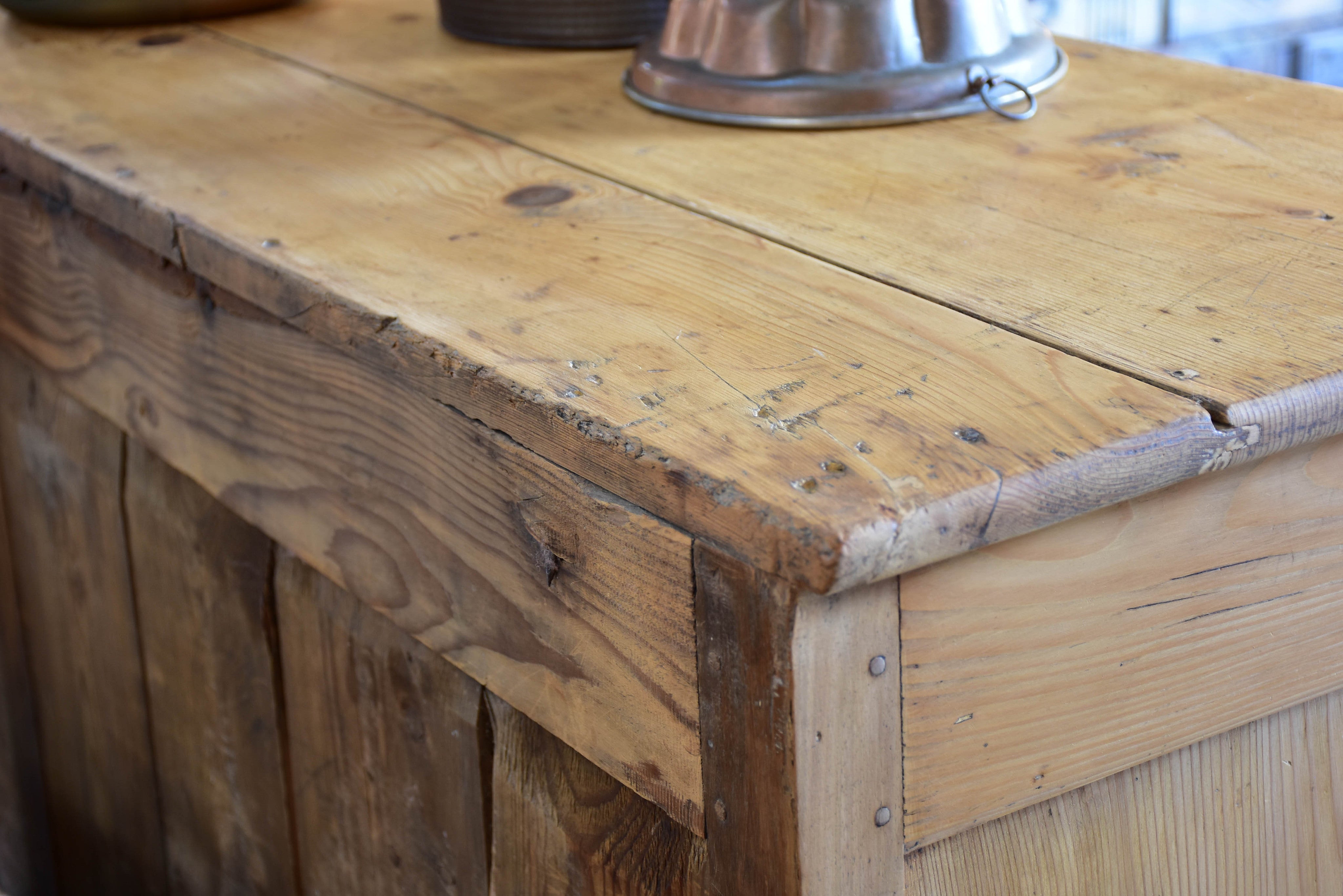 Late 19th century rustic French kitchen buffet