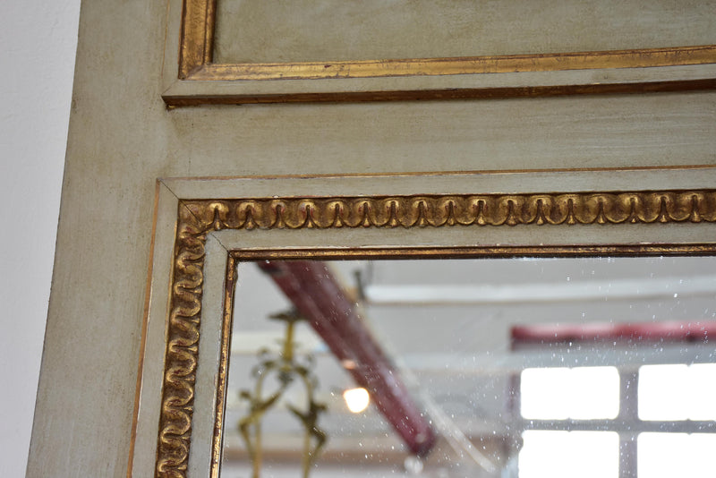 Pair of Antique French Trumeau mirrors