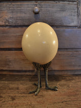 Mounted ostrich egg, Napoleon III, 19th-century