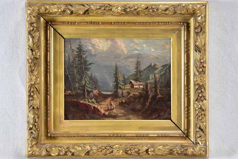 Nineteenth-century oil-on-canvas landscape art