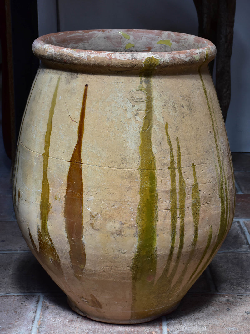 Late 19th century French grain pot from Castelnaudary