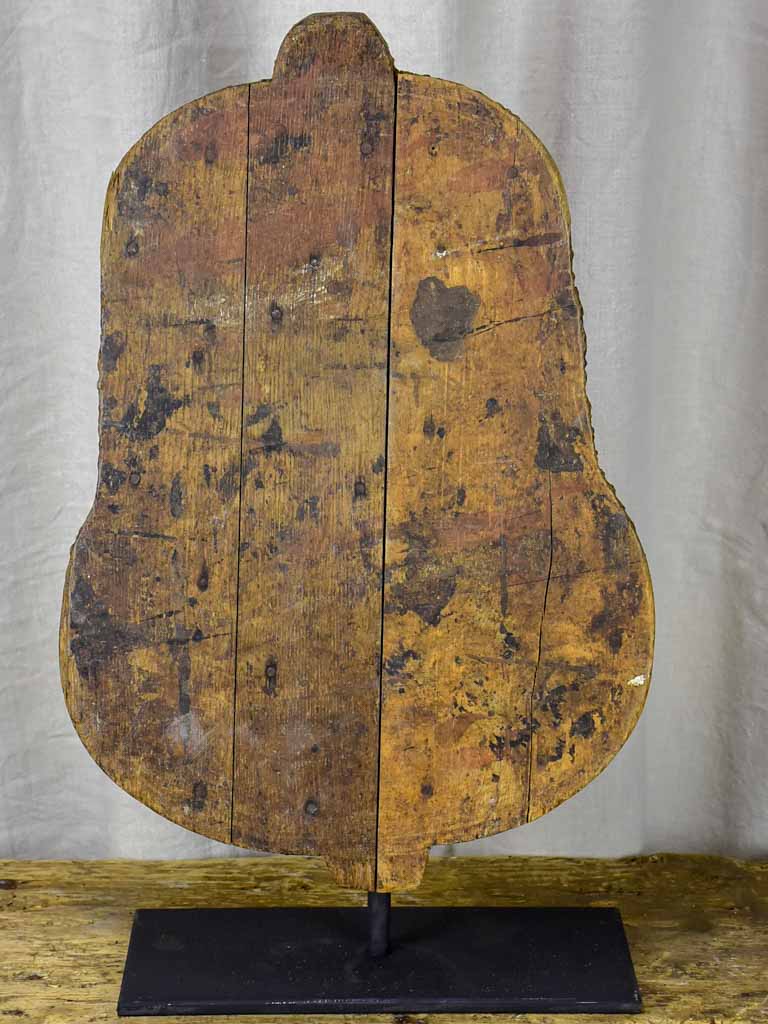 Rare set of ten antique French guitar molds
