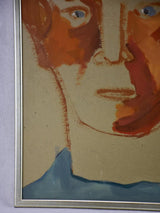 Portrait of a male with blue eyes - Caroline Beauzon 20¾" x 28¾"