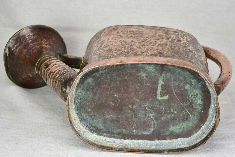 Early nineteenth century French copper watering can