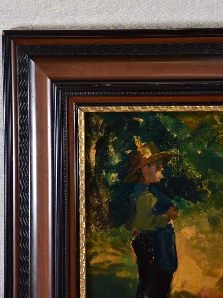 Durable Board Oil Shepherd Painting