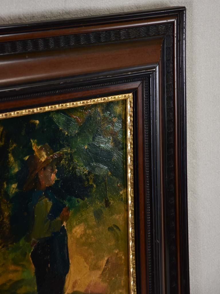 Exquisite Antique Oil-Based Art