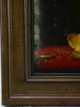 Nineteenth Century still life painting by Sebastian Dollar 18½" x  15"