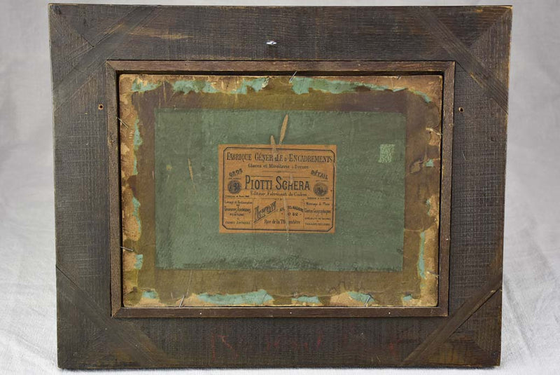 Nineteenth Century still life painting by Sebastian Dollar 18½" x  15"