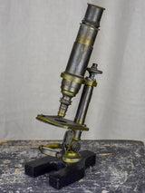 Antique chemist's microscope