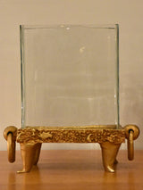 Vase (Pierre Casenove for Fondica) gilded bronze