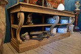 19th century French counter with two shelves