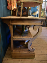 19th century French counter with two shelves