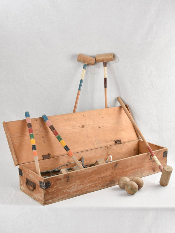 Boxed croquet game - 1950s
