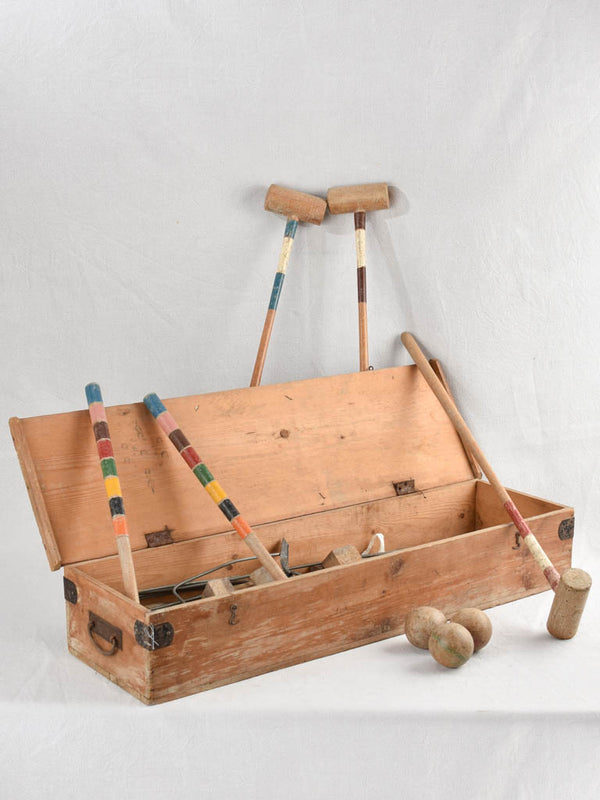 Boxed croquet game - 1950s