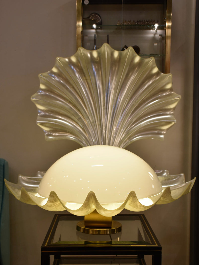 Liane Rougier clam lamp – 1970’s