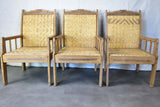 Pair of 1940's Colonial armchairs