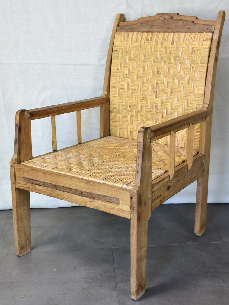 Pair of 1940's Colonial armchairs