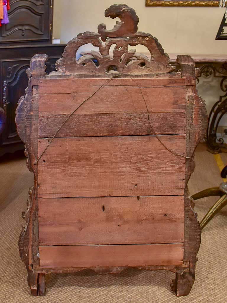 18th Century gilded Provencal mirror 31½" x 49¼"