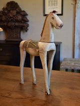 Collection of three French antique toy horses