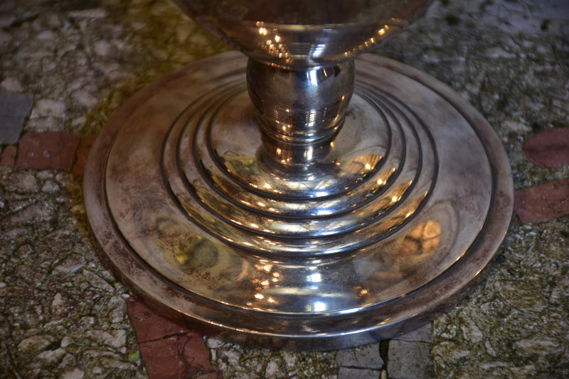 Luc Lanel Christofle vase / wine cooler