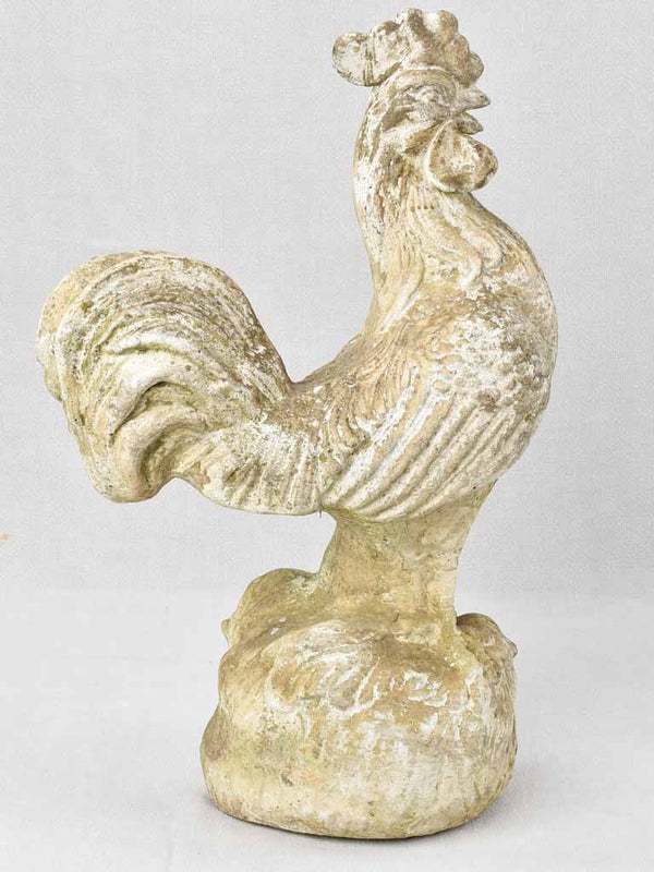 Vintage sculpture of a rooster 21¼"