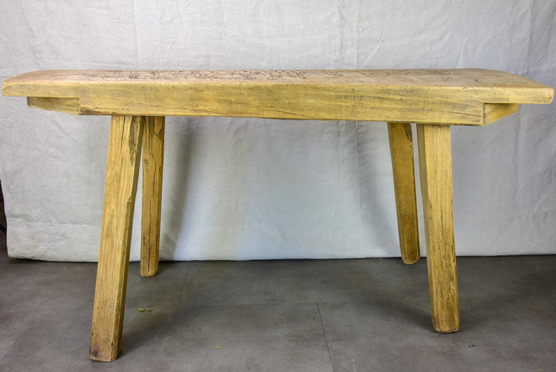 Very rustic work table from the late 19th / early 20th century 24" x 55½"